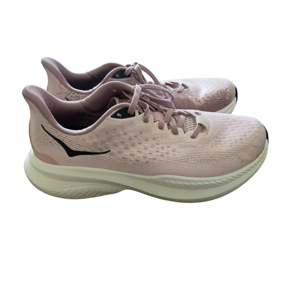 Hoka Tennis Shoes Women's 9.5B Pink Mach 6 Athletic Running Yoga Work-out